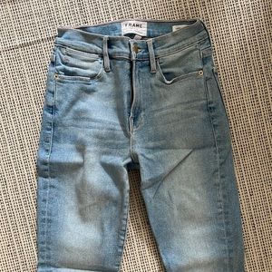 FRAME LE HIGH SKINNY CROP